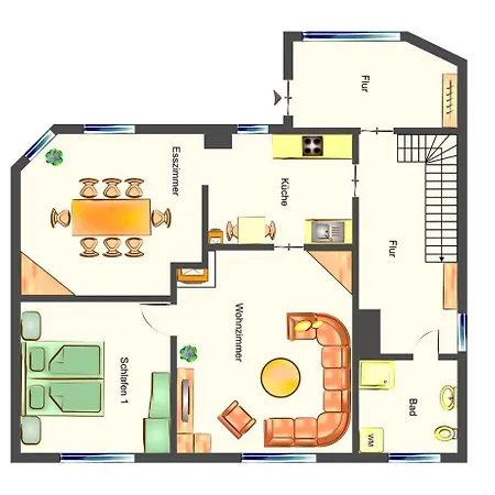 Haus Parkblick 079 079 Das Haus Parkblick Vakantiehuis *